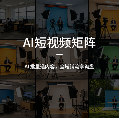 AI短視頻矩陣